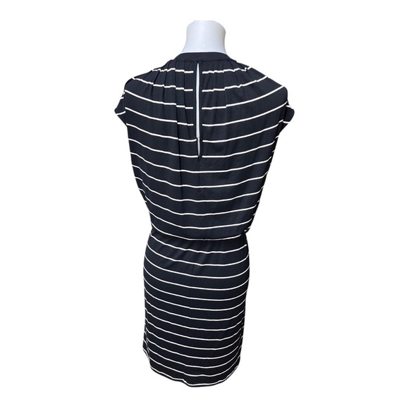 Banana Republic Black and White Striped Dress - Picture 3 of 4